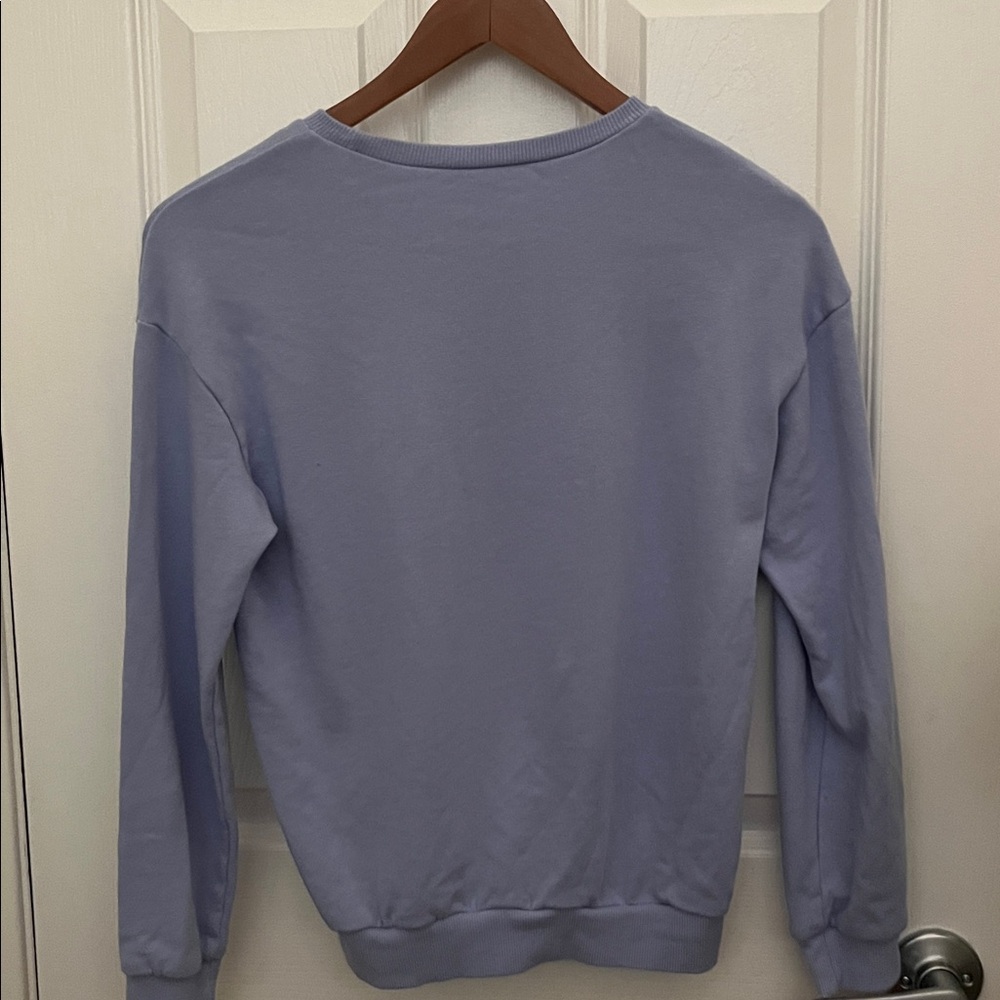 SHEIN Lilac color  Yin Yang Sweatshirt Size 11-12 Youth - Picture 2 of 3